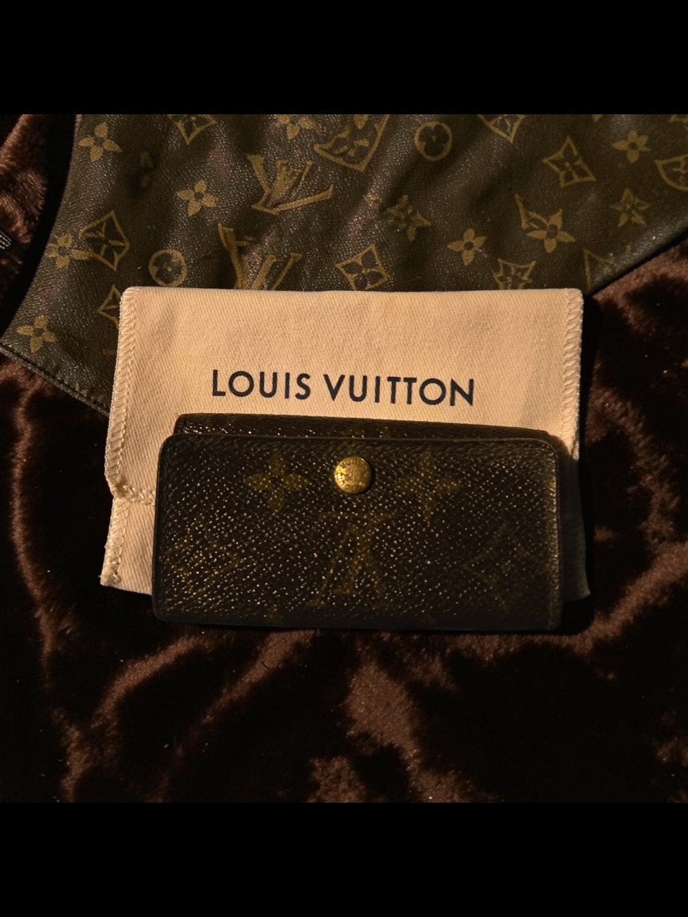Louis Vuitton Monogram  Key Holder Vintage
